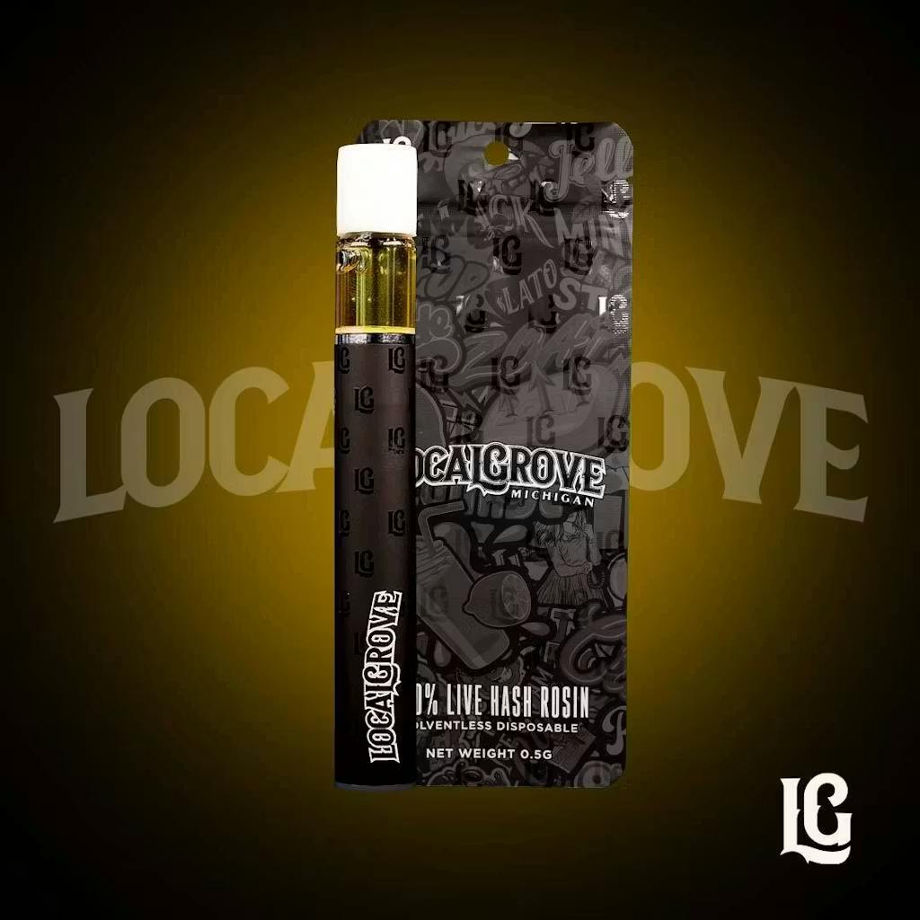 Local Grove - .5g Hash Rosin Disposable - Gastro Pop