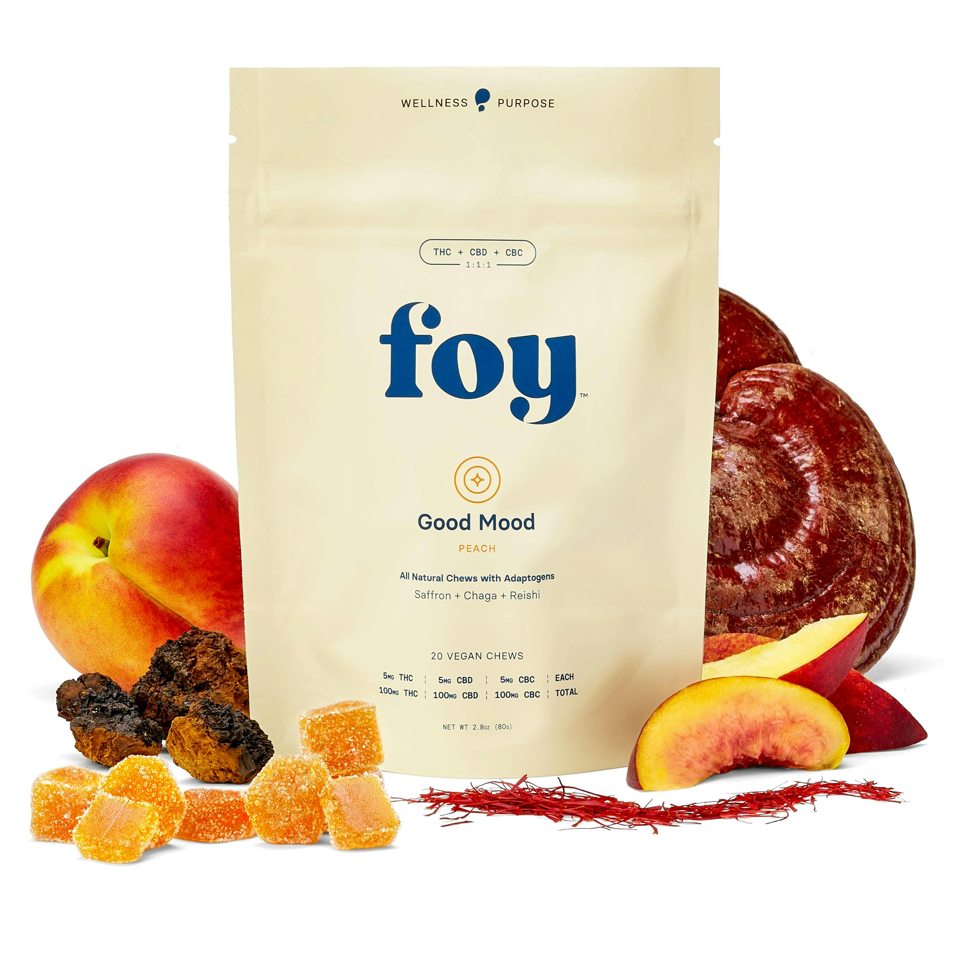 Foy Good Mood Chews 20 Vegan Chews
