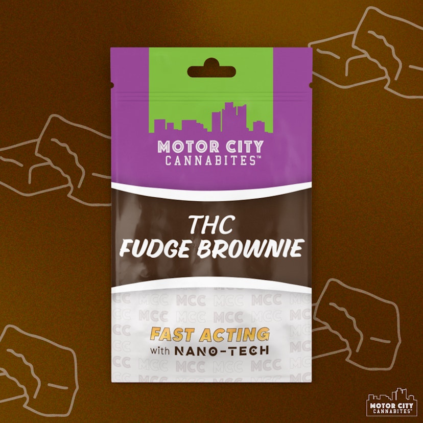 Motor City | 200mg Treats | Fudge Brownie