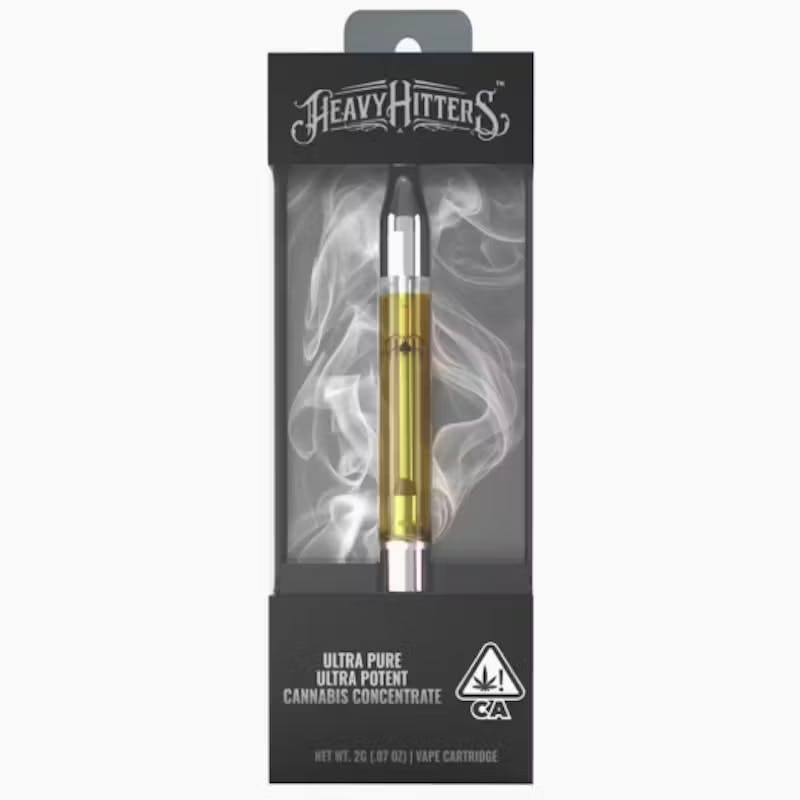 Heavy Hitters Threaded Vape Cartridges | 2g | Granddaddy Purple