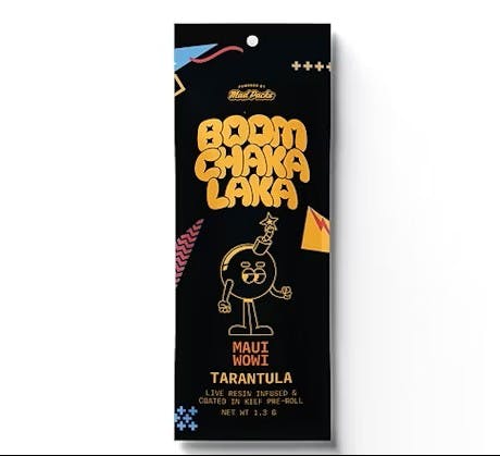 MAD PACKS MAD PACKS | BOOM CHAKA LAKA | MAUI WOWI | INFUSED PRE-ROLL | 1.3G | SATIVA — PRE_ROLLS