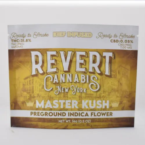 Product Revert - Master Kush - 14g - Infused Ground Flower