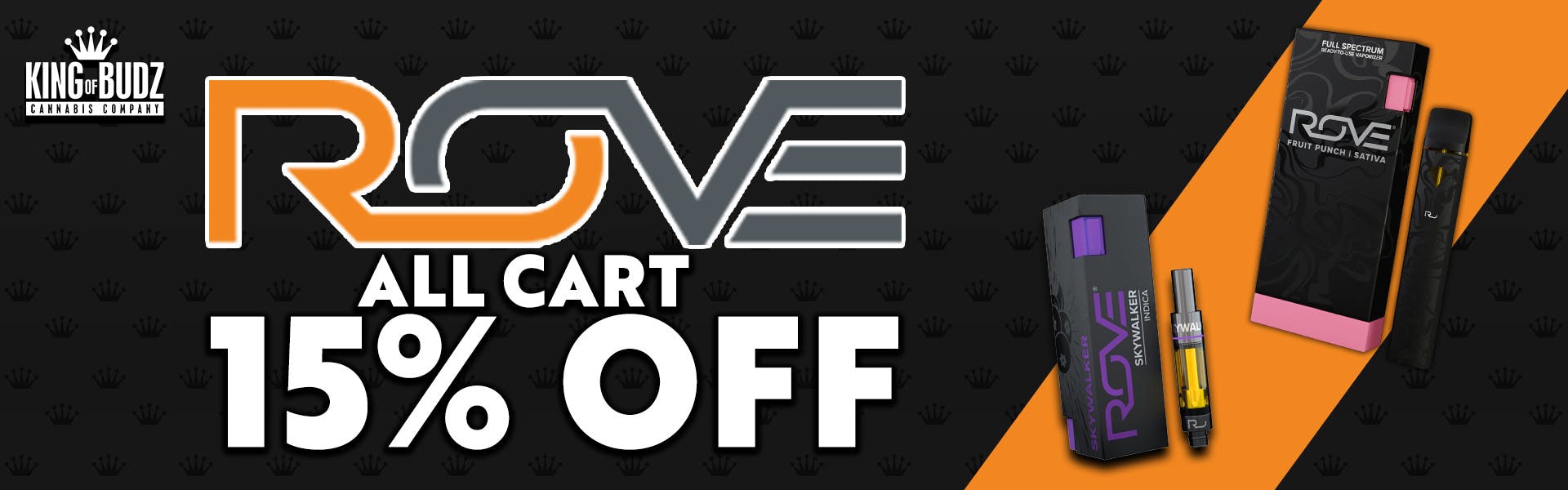Rove - ALL Carts - 15 Percent OFF