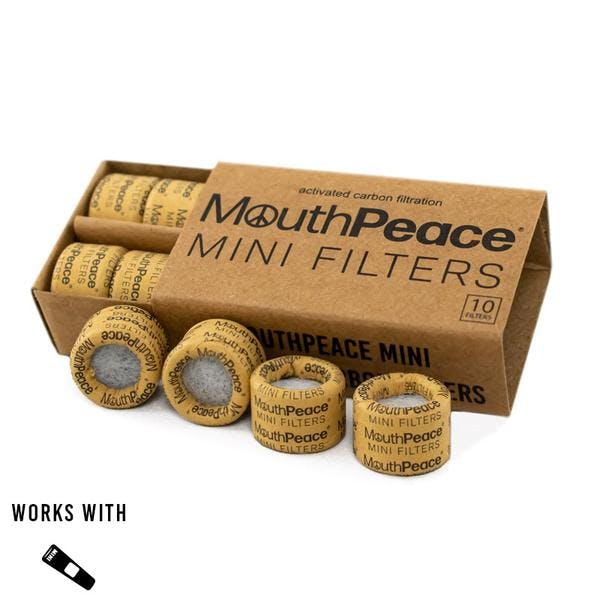 Moose labs - mouthpeace mini - replacement filters - 10 pack