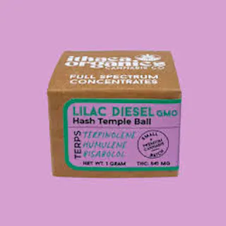 ITHACA ORGANICS | LILAC DIESEL | 1 GRAM HASH TEMPLE BALL