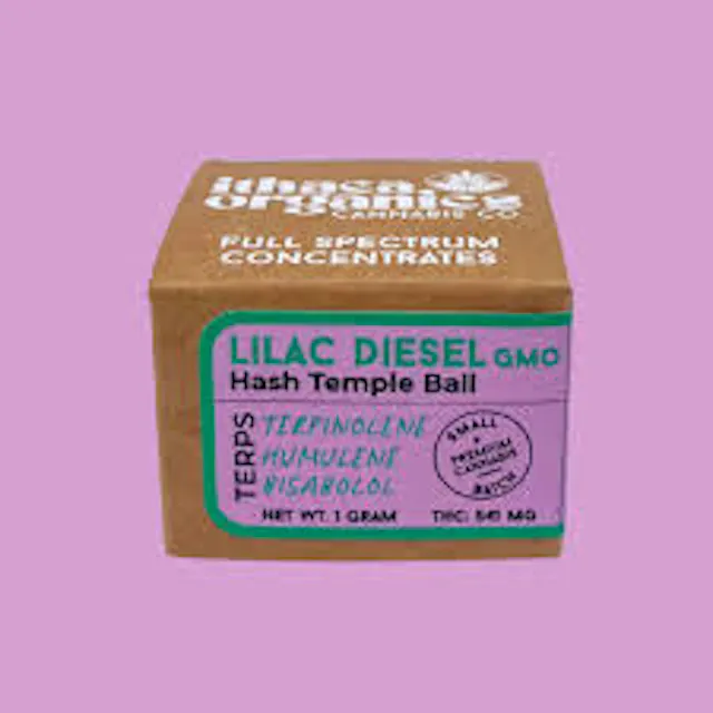 Ithaca Organics Cannabis Co. ITHACA ORGANICS | LILAC DIESEL | 1 GRAM HASH TEMPLE BALL