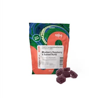 Blueberry Raz X Sunset Runtz | Gummies | 10 Pack | 100mg • MFNY by