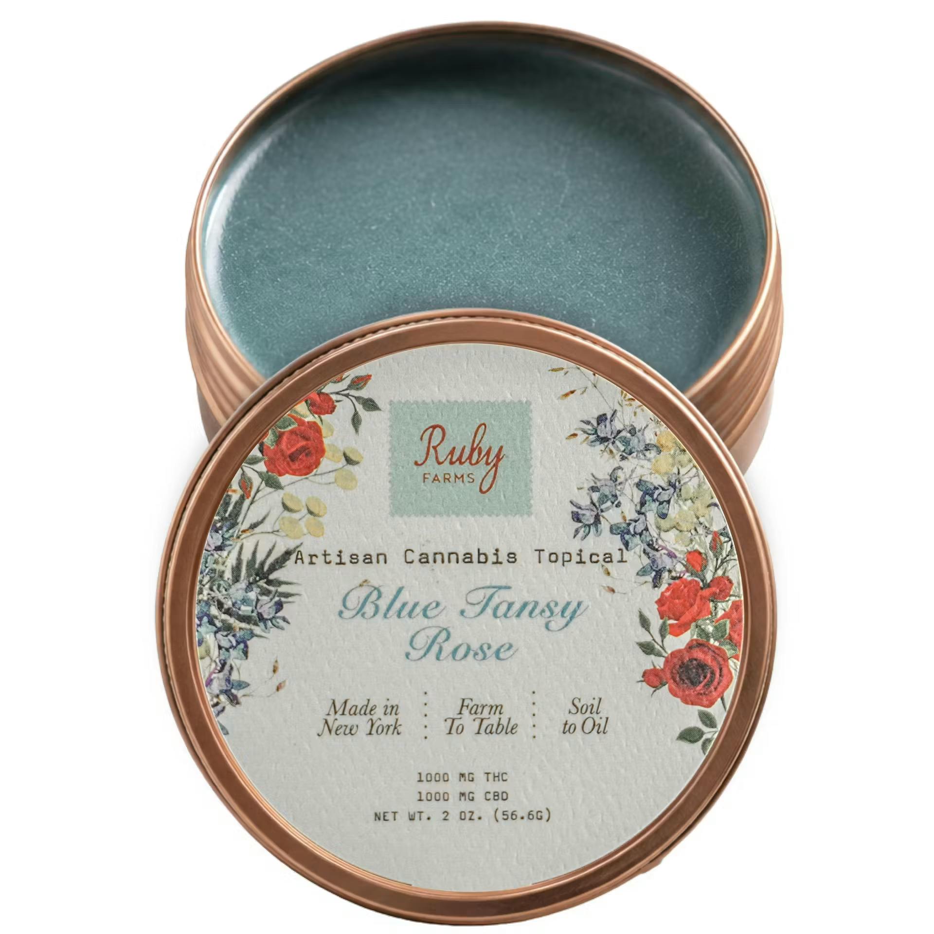 Ruby Farms | Blue Tansy Rose | 1:1 Topical