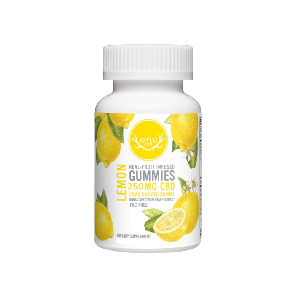 Wyld CBD Lemon 250mg CBD Gummies