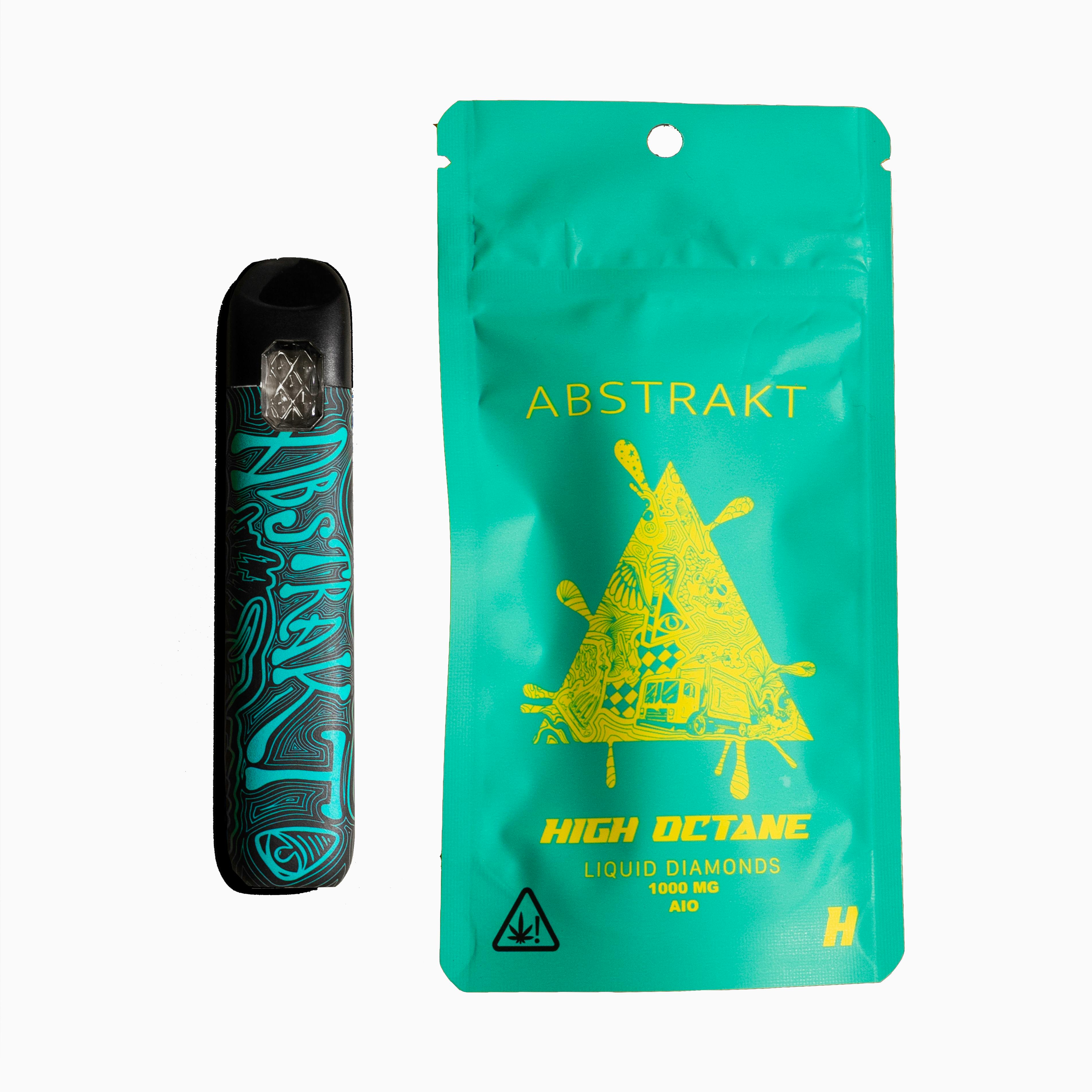 Abstrakt 1g Diamonds Disposable - High Octane