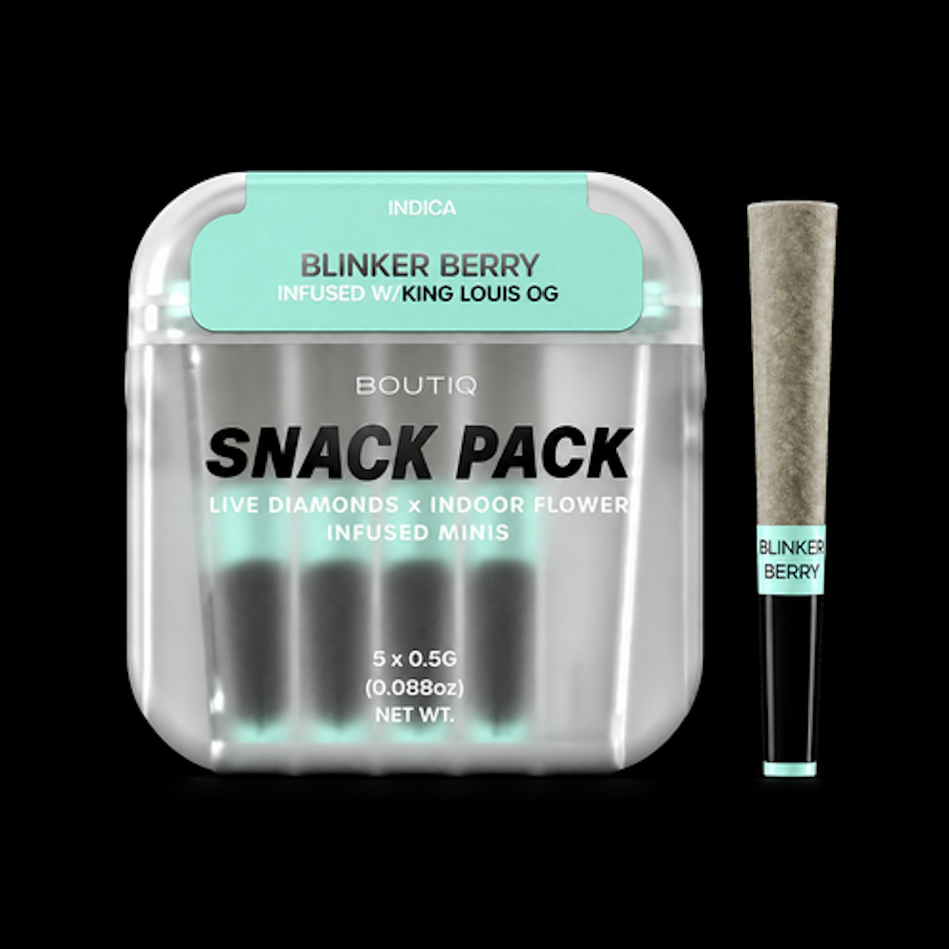 Boutiq - Blinker Berry 5pk Infused Pre-Rolls