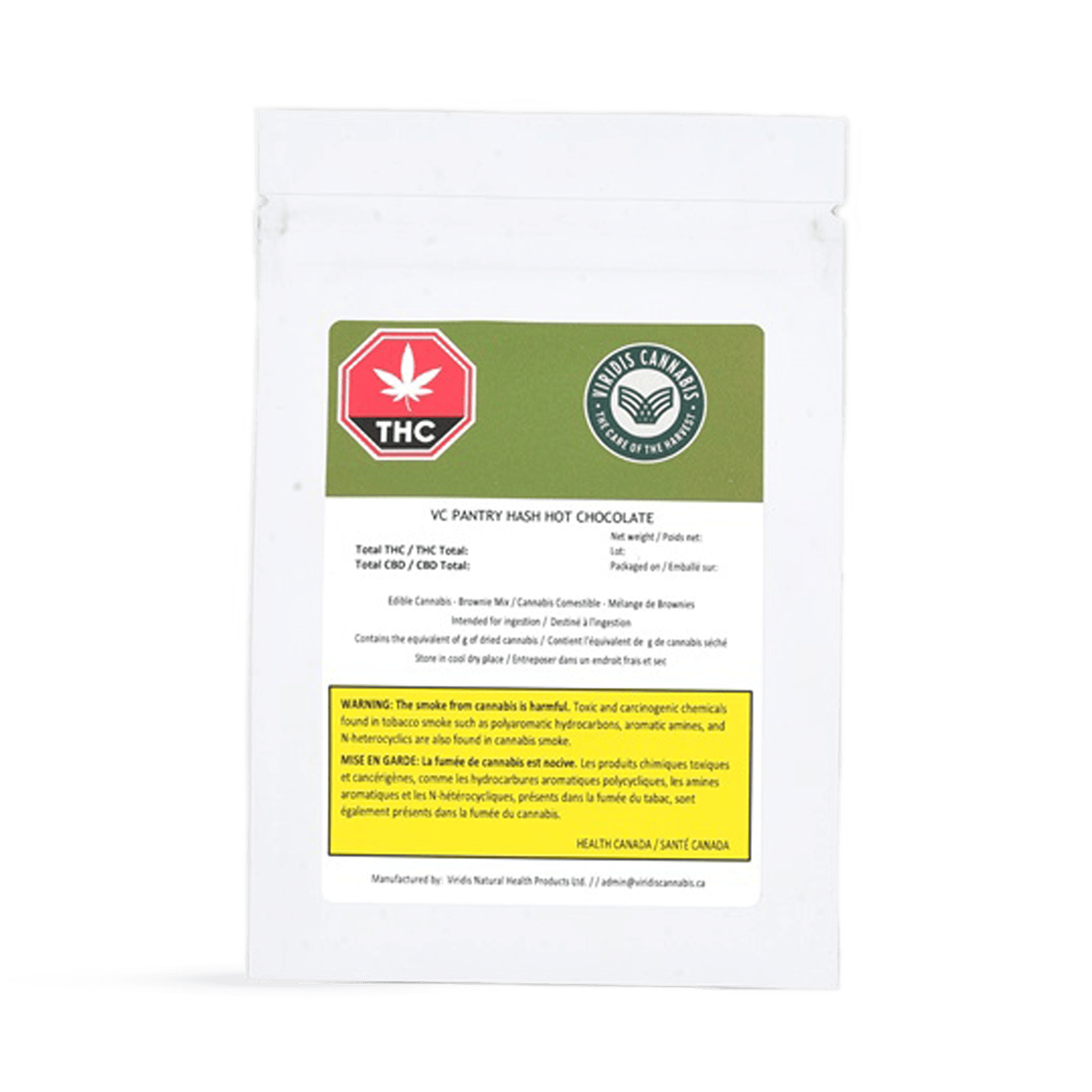 Cannabis Hot Chockolate Mix Drink On Sale at Stok'd Cannabis in Niagara Falls
