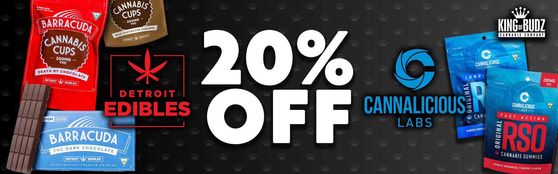 Cannalicious/Detroit Edibles - 20 Percent OFF