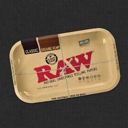 RAW-Rolling Tray-Metal-Small