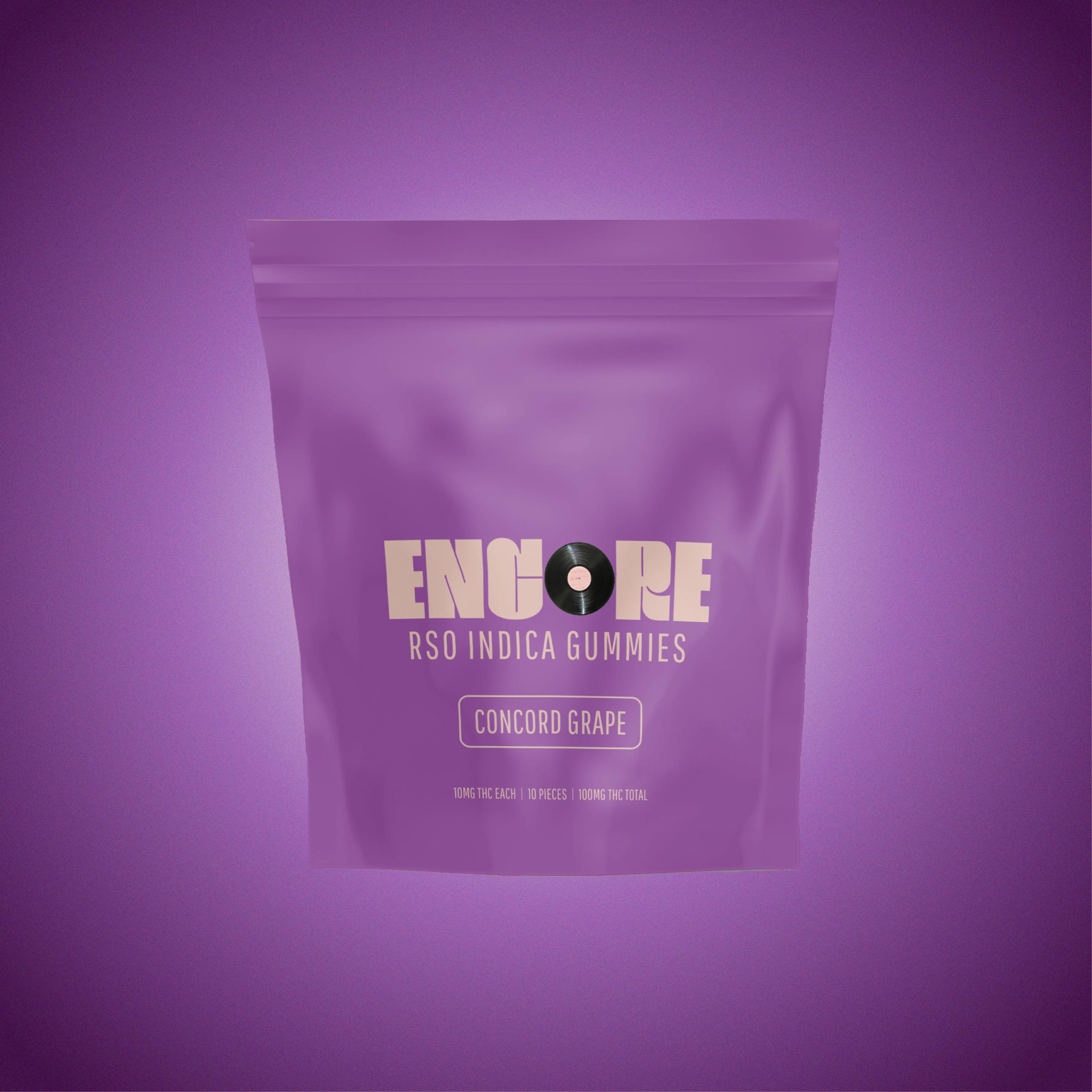 Product VE Encore Gummies - RSO Grape 100mg 10pk