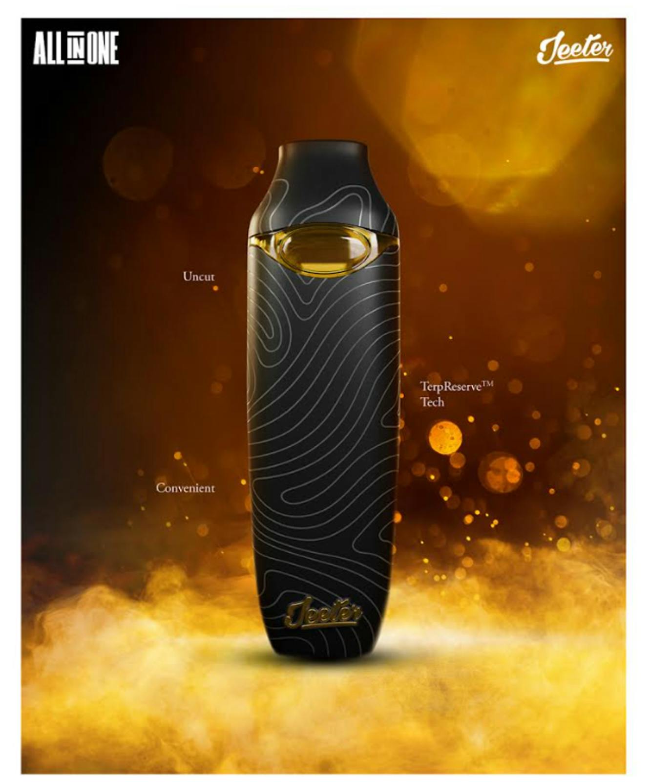 Jeeter - 1g Live Resin Disposable - Amnesia Haze