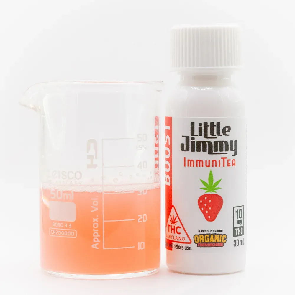 Little Jimmy's - TranquiliTea Mango - 10mg Single Serving Drink at