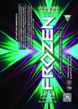 Product: Frozen | Pre-Roll - 1g - Detroit Mucle