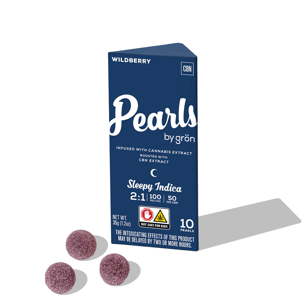 Buy Blackberry Lemonade | 1:1:1 THC:CBD:CBN Pearls | 100mg (10pcs