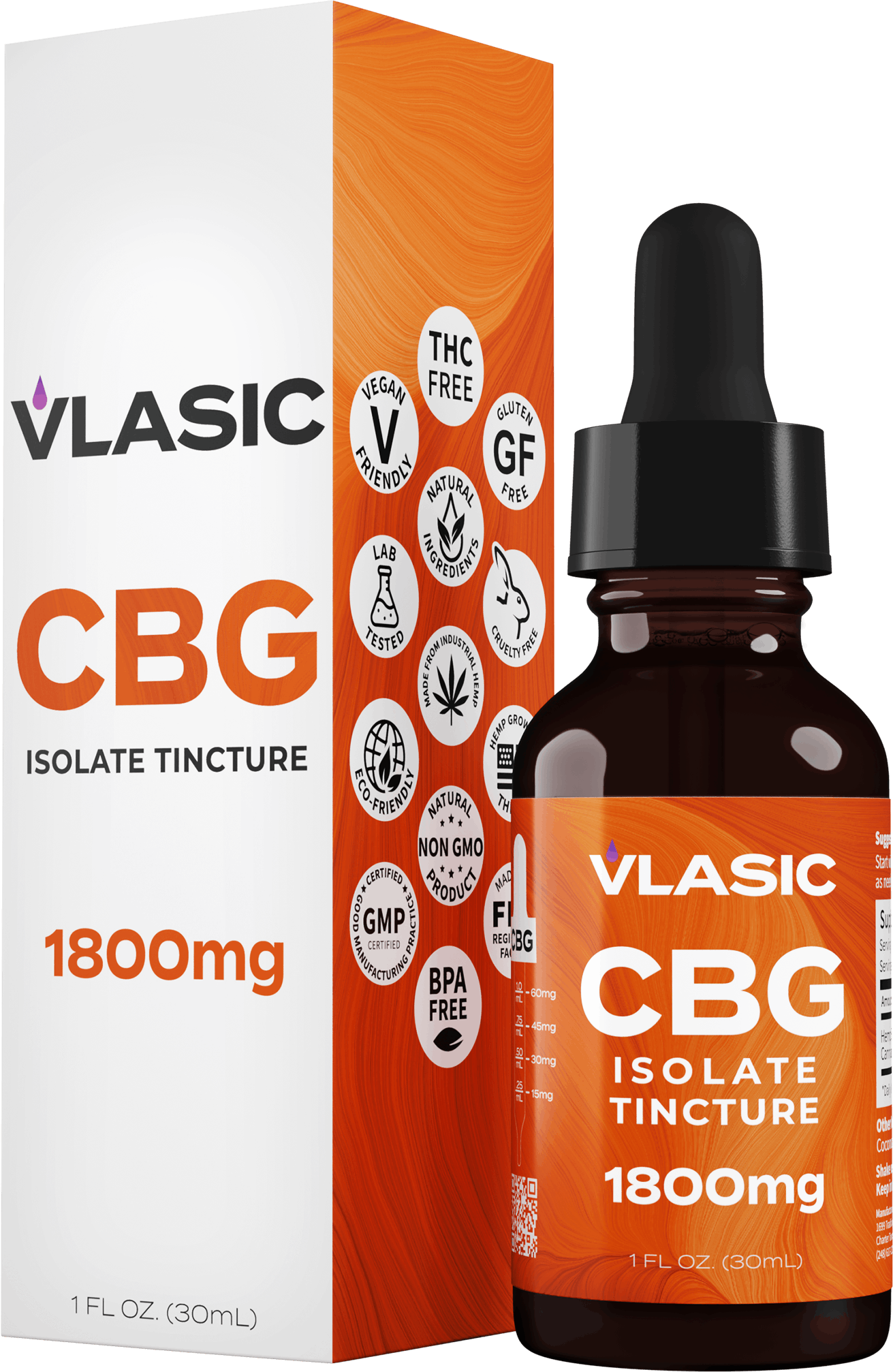 CBG Isolate Tincture | 1800mg | The Botanical Co. - Lansing - REC