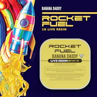 Rocket Fuel - (1g) Live Resin - Banana Daddy - product image at King of Budz