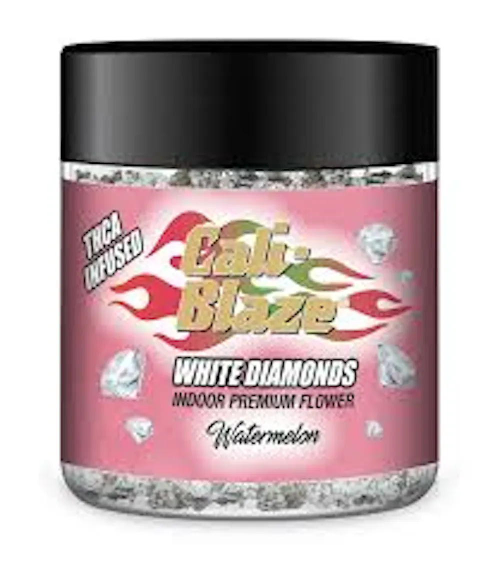 Product Cali-Blaze | Watermelon | White Diamond Infused Flower