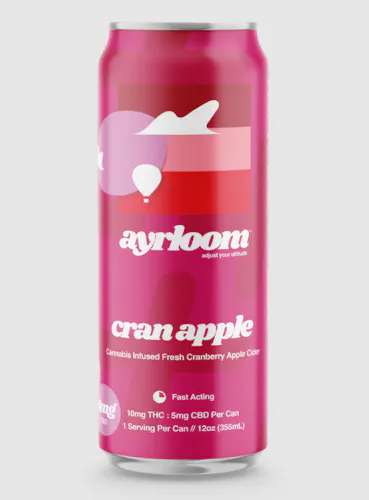 Ayrloom | Cranberry Apple | 2:1 | 10MG THC : 5MG CBD| Singles-1