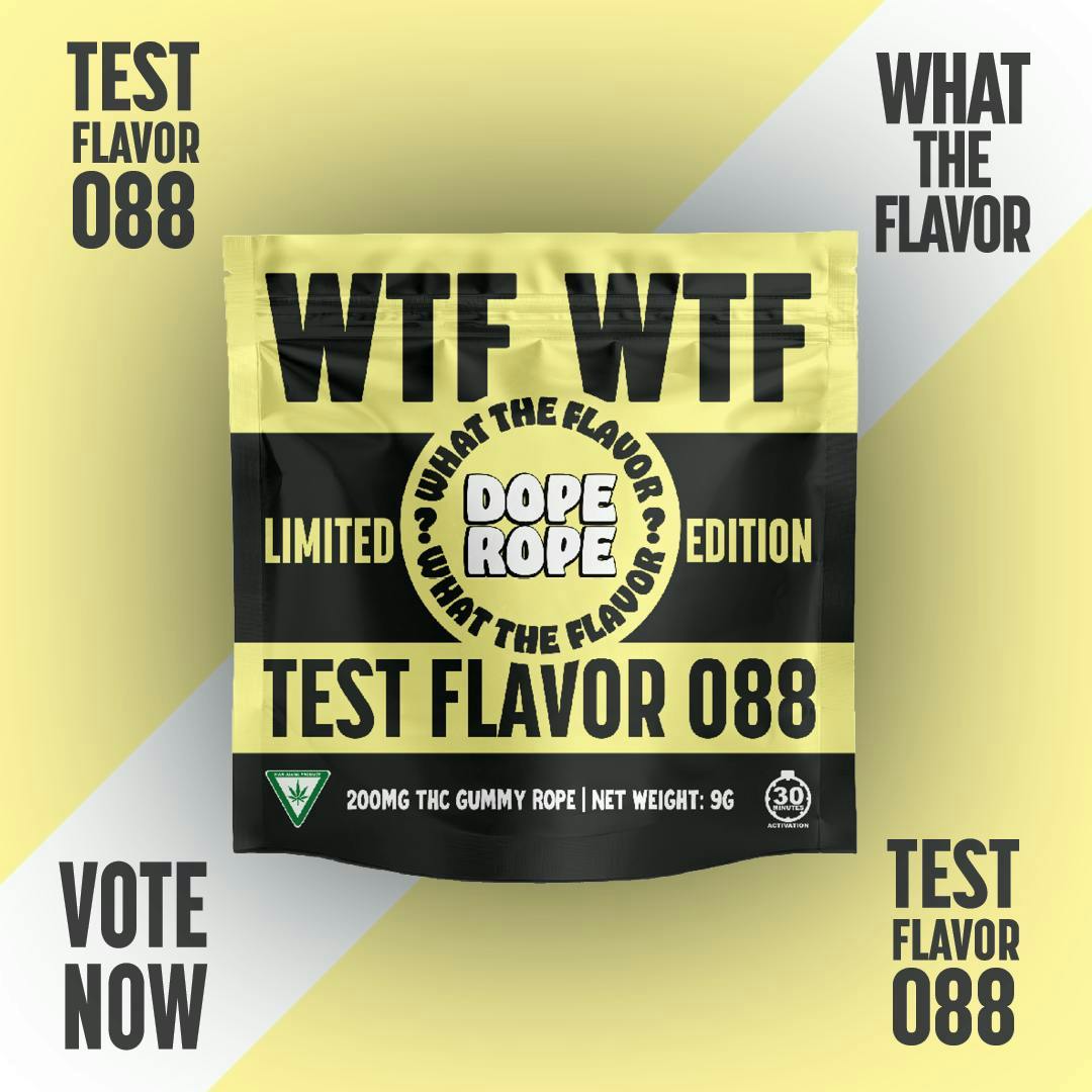 Dope Rope DOPE ROPE | TEST FLAVOR 088 | GUMMIES | 200MG — EDIBLES