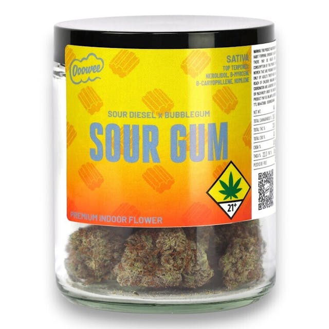 Ooowee - *B buds 14g Flower - Ooowee - Sour Gum - 14g