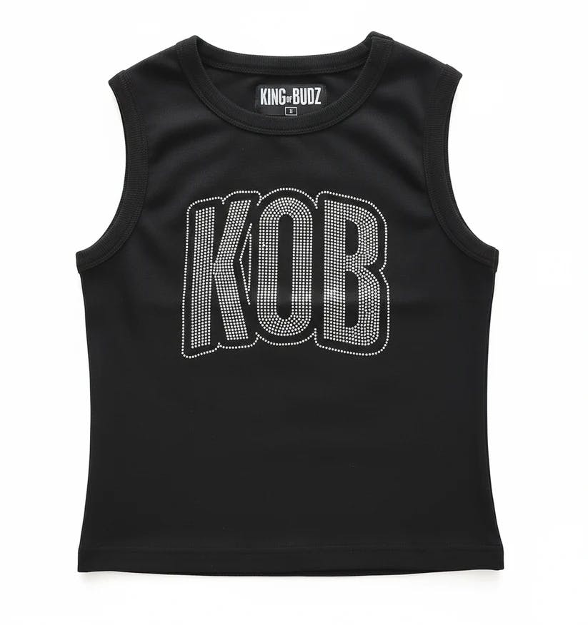KOB - Bedazzled Tank Top Size L
