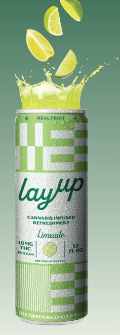 Limeade | 10mg | Infused Refreshment | Single can | Layup
