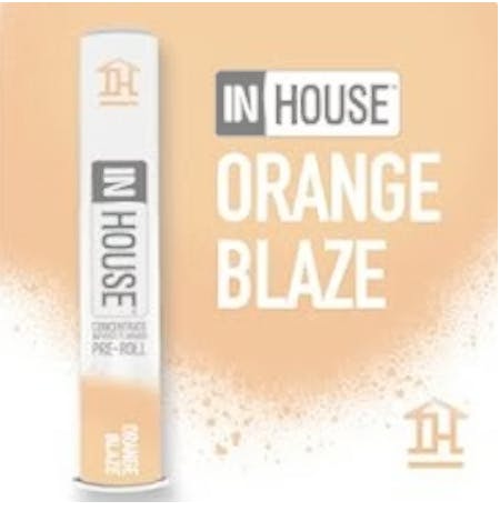 Product In House | Orange Blaze | Infused Preroll