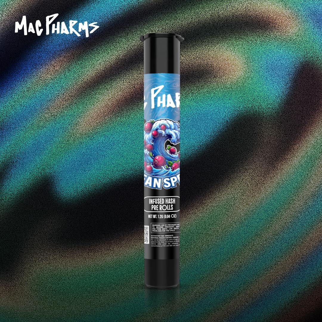 Mac Pharms - 1.2g Infused Preroll - Ocean Spray