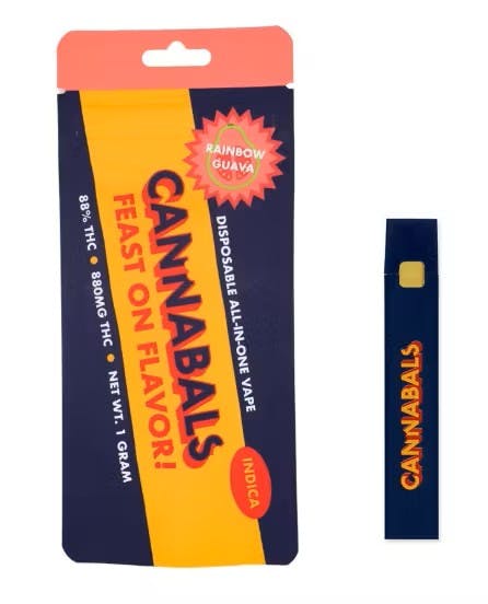 Cannabals | Rainbow Guava | Disposable Vape