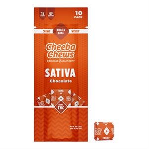 Cheeba Chews | 100mg THC Chews (S) | Chocolate