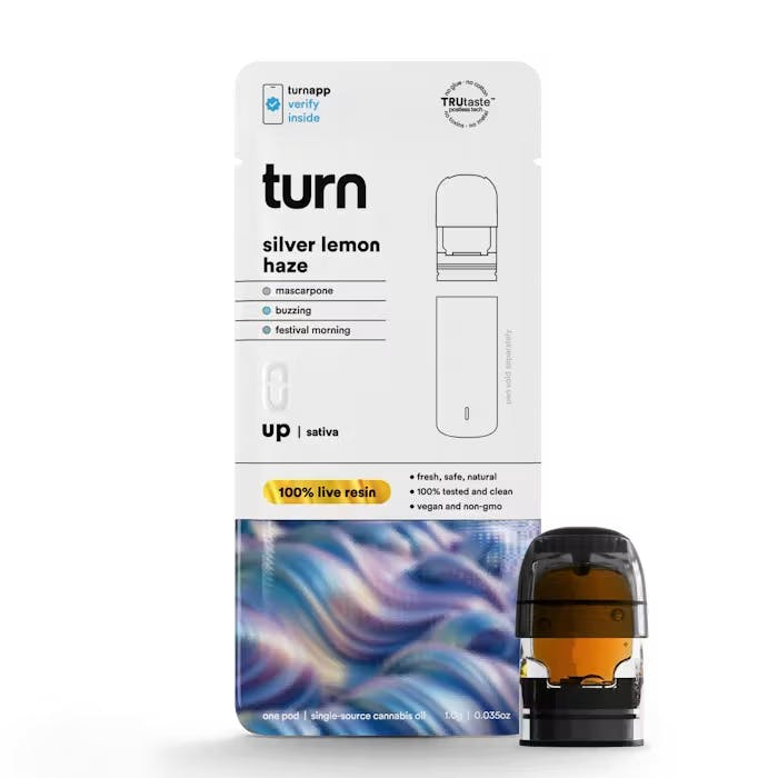 Turn | Silver Lemon Haze | Live Resin Reload | 1g