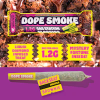 DOPE SMOKE | Backseat Brownie | Liquid Diamond Infused Joint | 1.2G - product image at King of Budz