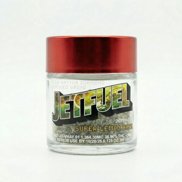 Jetpacks Pre-Ground Infused Flower - Super Lemon Haze