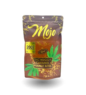 Product: Mojo | Hybrid Nuggy Caramel Peanut Bites | 200mg