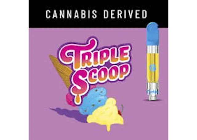 Cookies Cartridge Triple Scoop 1g (indica, cartridges)