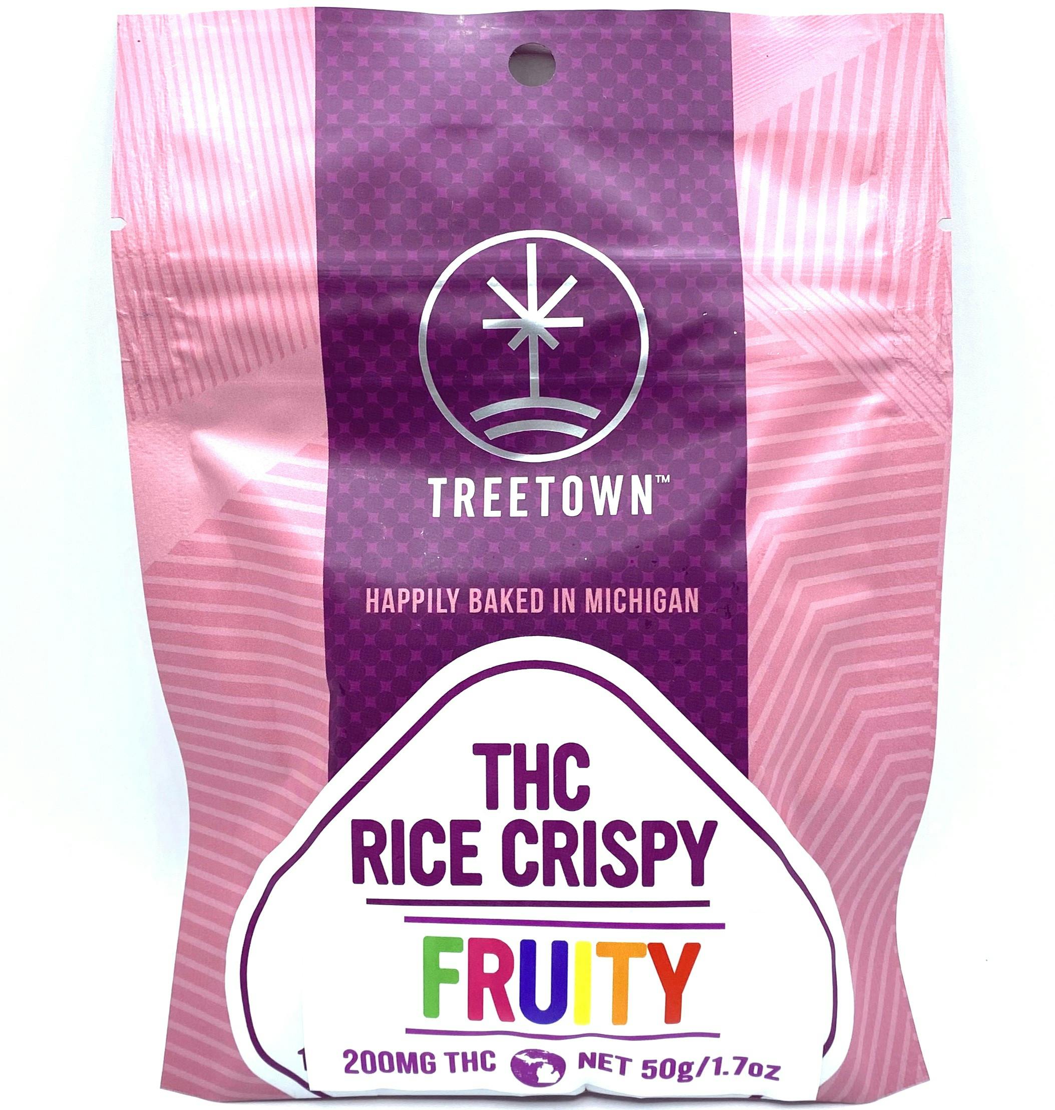 Fruity Rice Crispy Square | 200mg | TreeTown