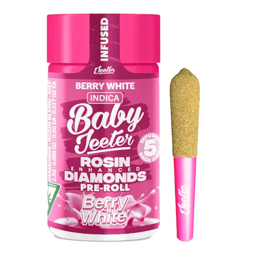 Berry White Baby Jeeter Live Resin 5-Pack | 2.5g-1
