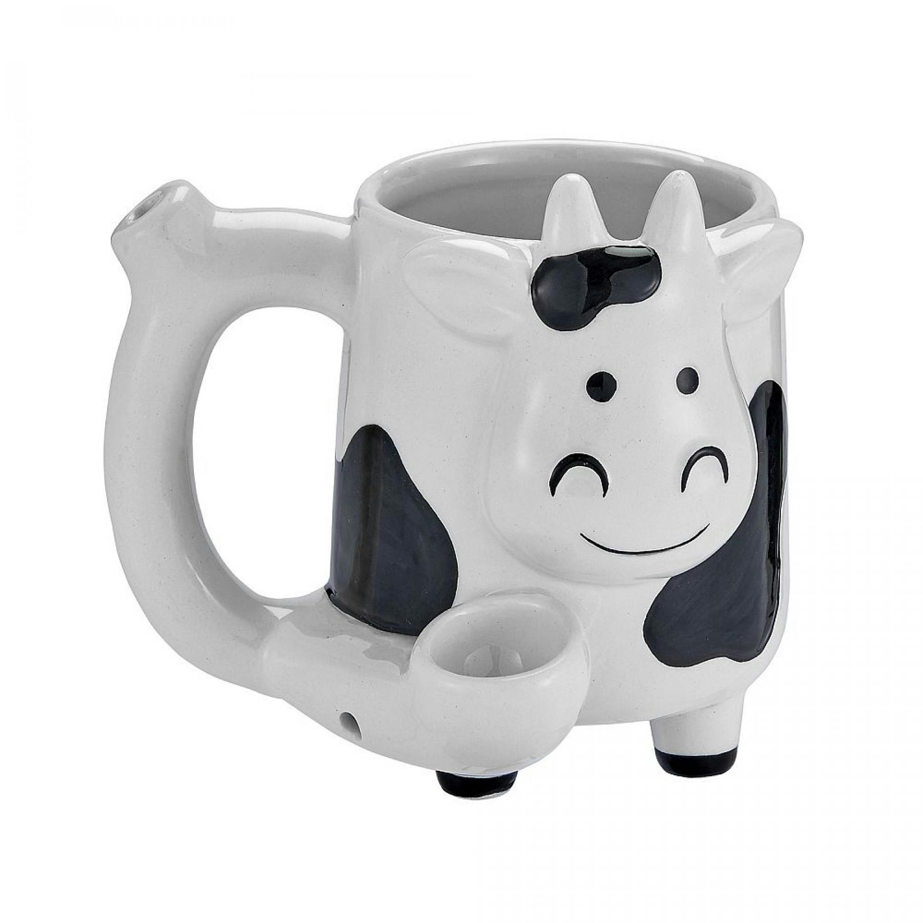 Fashioncraft | Ceramic Cow Mug Pipe