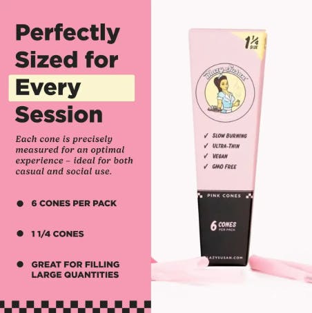 Product: Accessories | Blazy Susan 6 pack Cones | Luvbuds