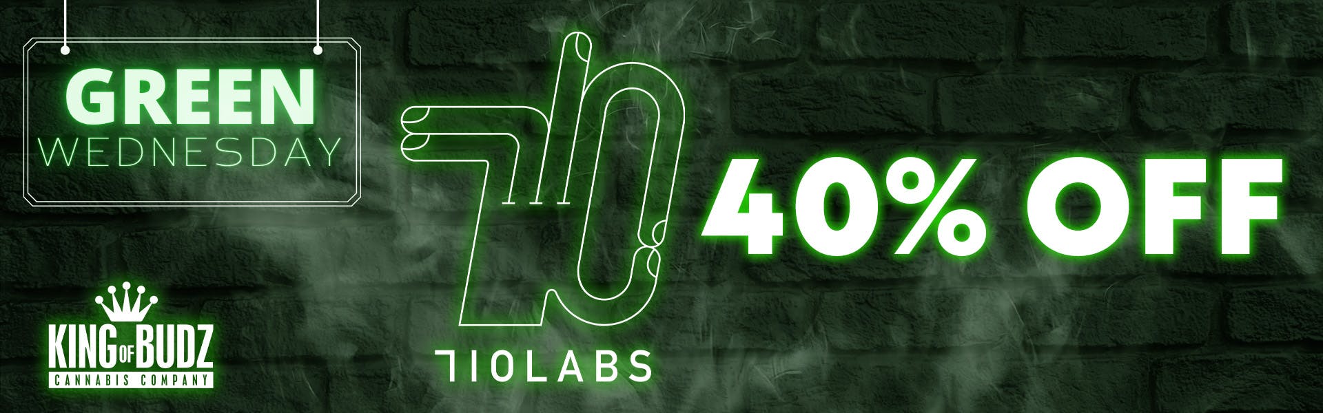 710 Labs - 40 Percent OFF (Green Wednesday)