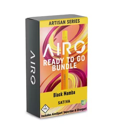 Product DF Airo Ready To Go Kit - Black Mamba 1g (Sativa)