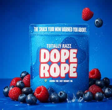 Product: Totally Razz | 200mg | Dope Rope