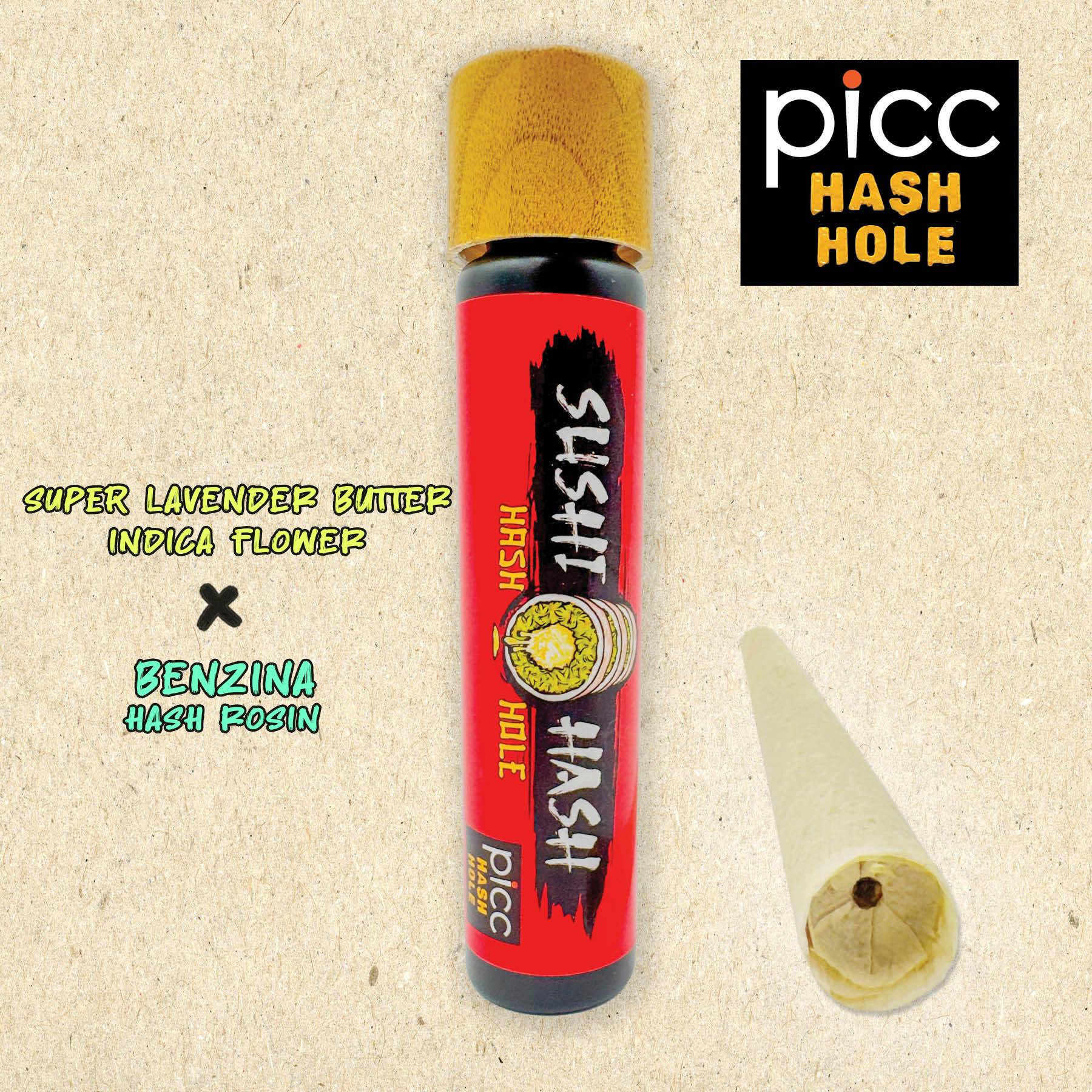 SUSHI HASH | HASH HOLE | 1G SINGLE | Super Lavender Butter × Benzina Rosin (I)