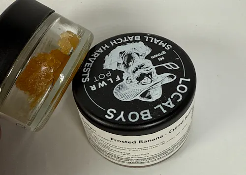 Frosted Banana Cured Resin | 5g-active