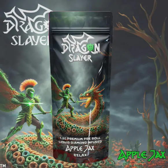 Dragon Slayer - Liquid Diamond Pre-roll 1.2g - Apple Jax - Uplift
